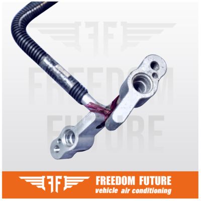 VW ชาราน 7M3820722D อลูมิเนียม AC Pipe Fits สําหรับ 00-10 ฟอร์ด กาแล็กซี่ 1.9T